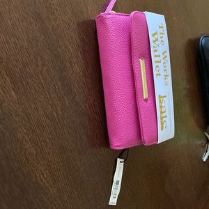 Pink wallet
